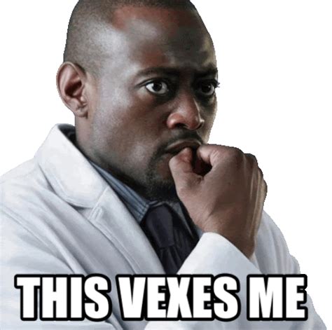 Foreman from house saying "This Vexes Me".