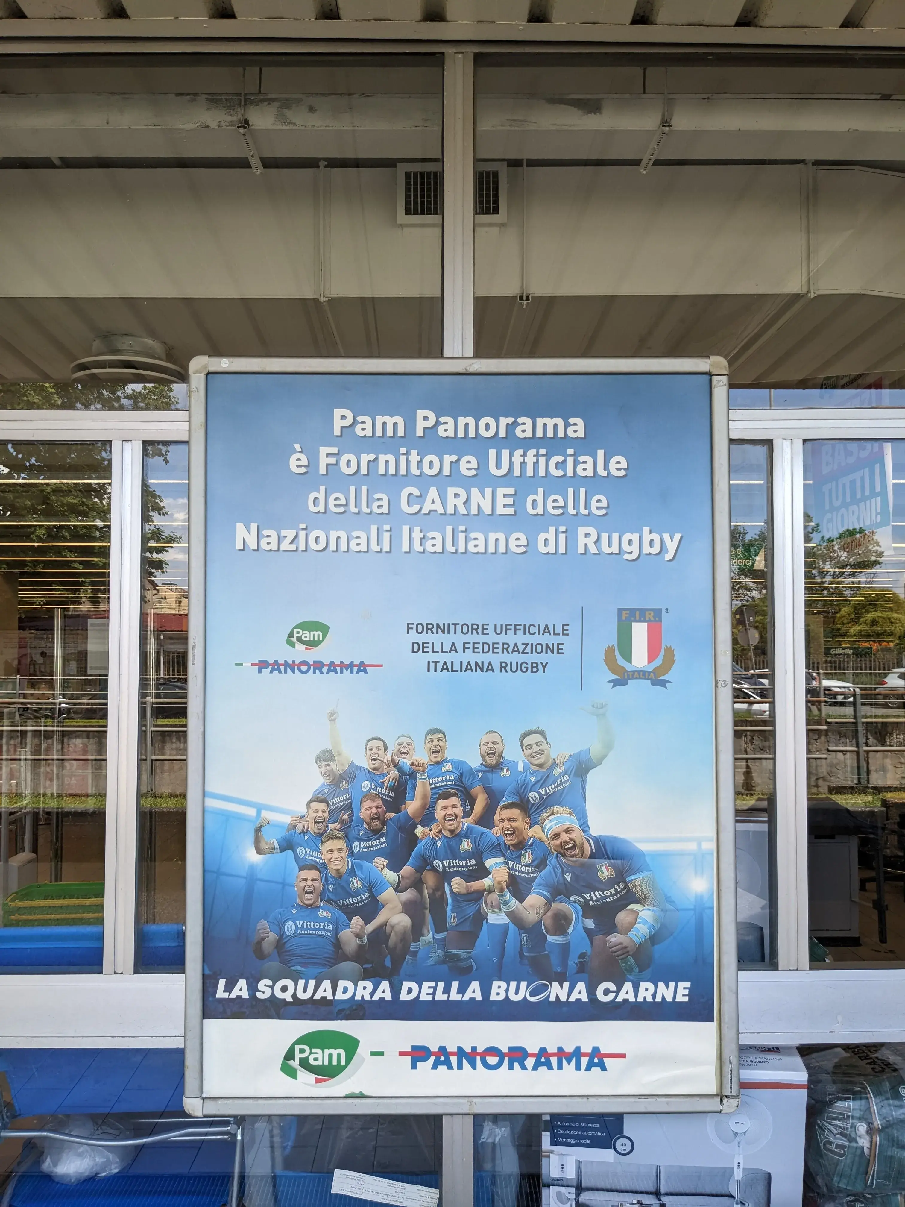 Italian national rugby team has an official meat sponsor