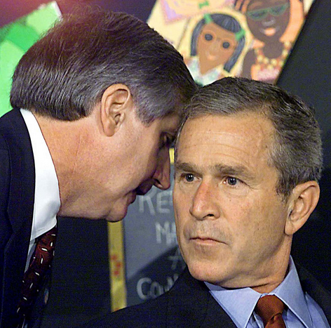 bush learning about second plane meme template, no text
