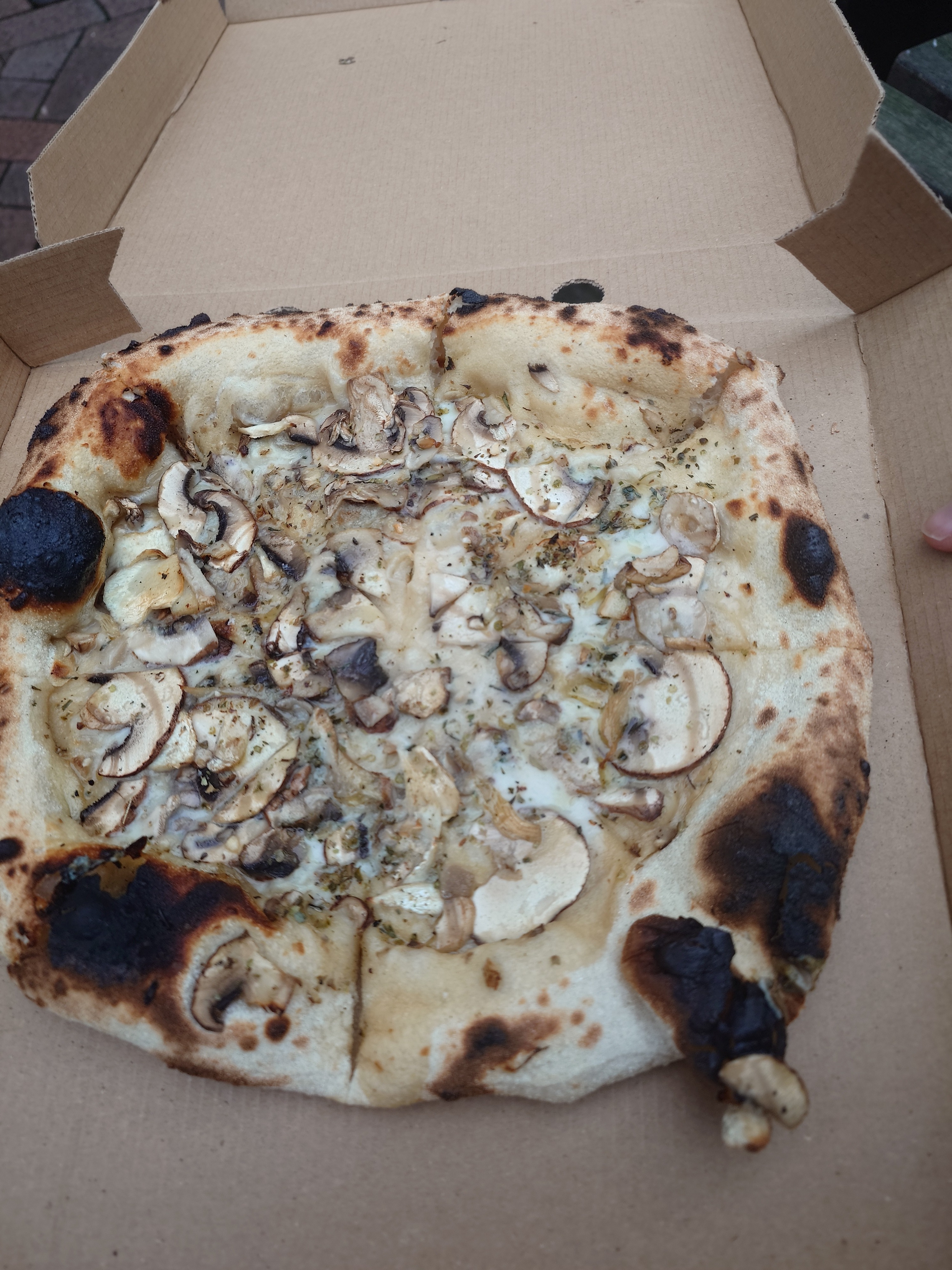 mushroom pizza 