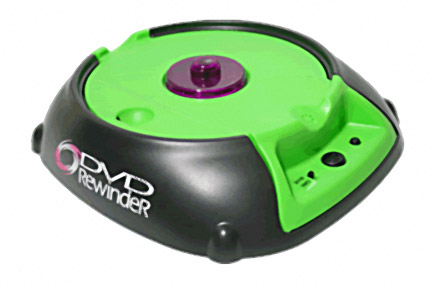 A picture of a device called “DVD Rewinder”