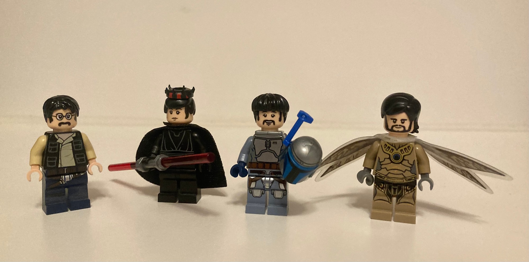 John Solo, Darth Paul, Ringo Fett, and the Georgenosian