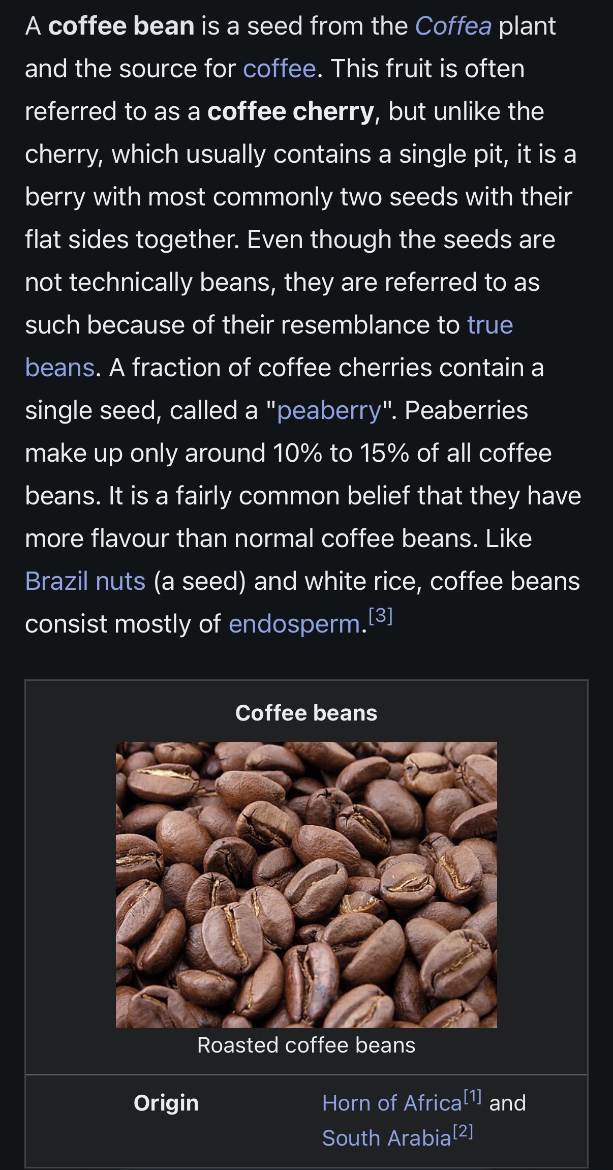 Wiki: Coffee Bean