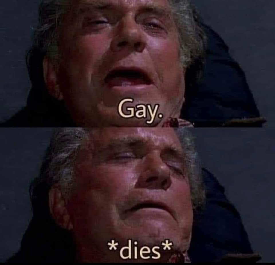 Gay. dies