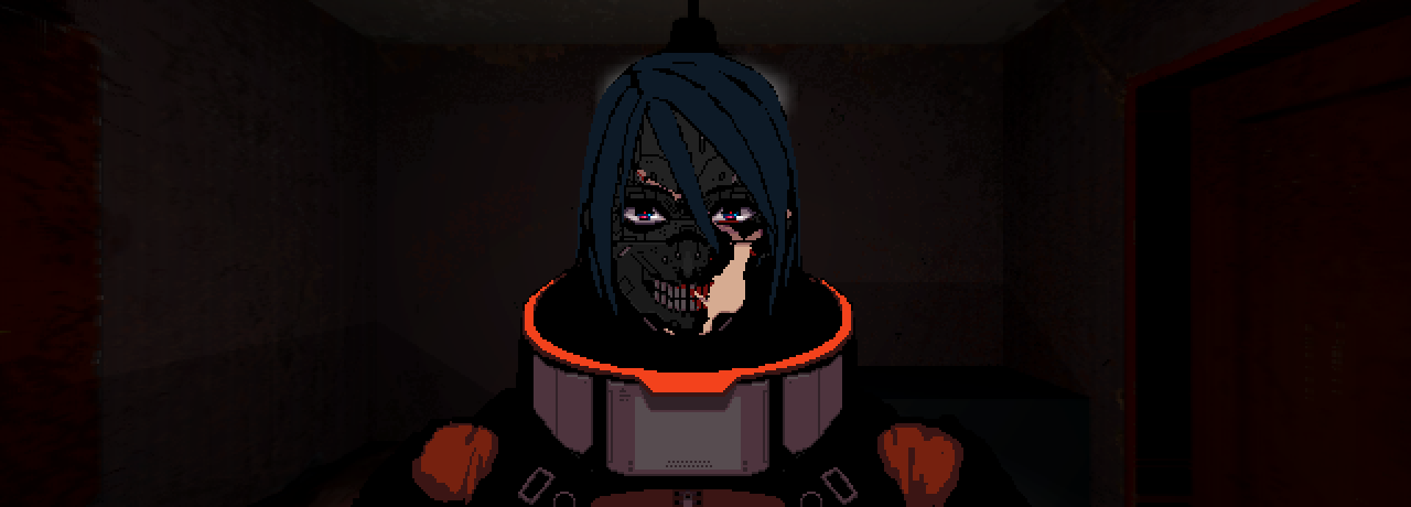 Bad Elster (LSTR) is the protagonist of Signalis with semi-dissolved skin